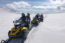 Тур на снегоходах по Алтаю «Снежный экспресс»  рис.5