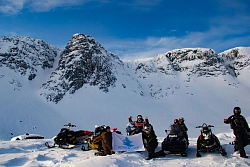 Тур на снегоходах на Кольском полуострове «Школа катания на горных снегоходах в Хибинах 5 дней» рис.4