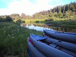 Сплав на байдарках по реке Тьма в Тверской области рис.2