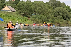 Сплав на байдарках по реке Медведица в Тверской области рис.3