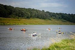 Сплав на байдарках по реке Волга в Тверской области с машиной сопровождения на июньские праздники рис.3