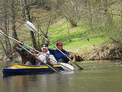 Сплав на байдарках по реке Ушна во Владимирской области на майские и июньские праздники рис.2