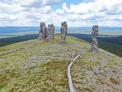 Вертолётное путешествие на Северный Урал «Гнездо ветров». Плато Маньпупунер и гора Тельпос-Из. рис.5